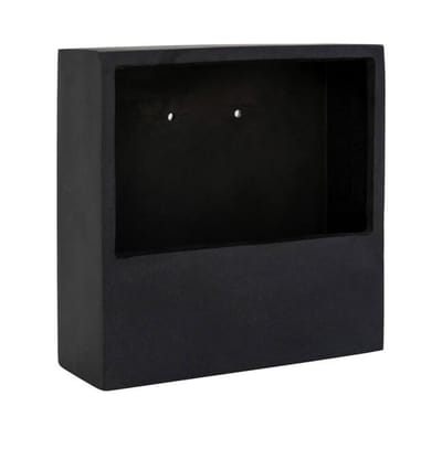 Pottery Pots - Plantenbak (hanging) Jack wally XS - L30cm x W30cm x H9cm - Indoor en Outdoor - Black