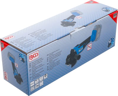 BGS Haakse Accuslijpmachine 18V Borstelloos 125 mm - Zonder Accu