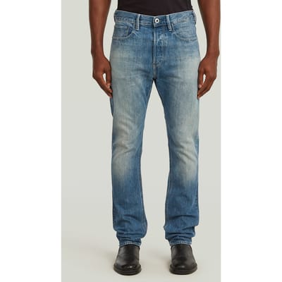 G-Star Us First Cinch Tapered Jeans Medium Blue Taglia: W29L30 | Jeans Outlet | Uomo | Blu