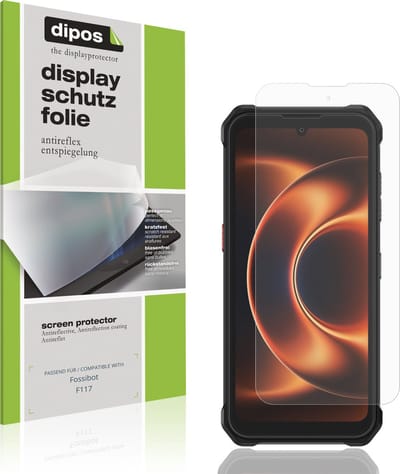 dipos – 4x Matte Beschermfolie geschikt voor Fossibot F117 | Krasbestendige & antireflecterende Screenprotector Ultra-Thin