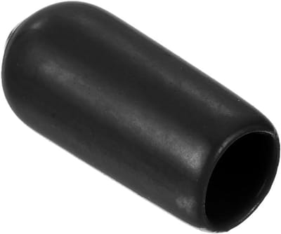 Rubberen Eindkappen - Beschermdoppen Buisstop - Meubels Beschermen - Zacht Elastisch Materiaal - 55 mm ID - Zwart