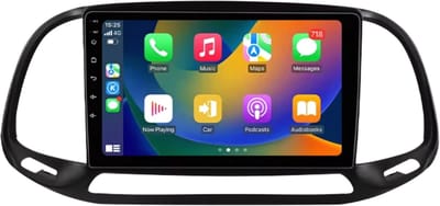 Autoradio met bluetooth - Carplay - Voor Fiat Doblo (2015-2019) - Geschikt voor Apple en Android - Stereo - Navigatie - Navigatiesysteem auto - 2GB 64GB