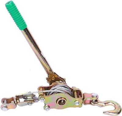 Handlier - Trekspanner - Lading Zekeren - Hoog Koolstofstaal - 2T Capaciteit - Zwart