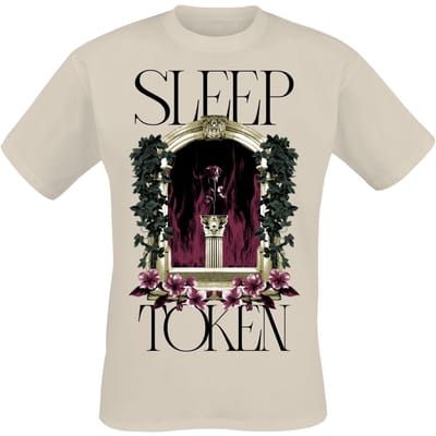 Sleep Token T-shirt - Statue - S tot 3XL - voor Mannen - zand