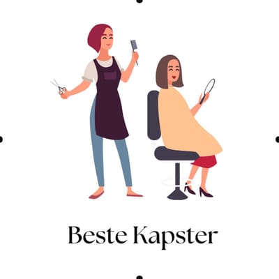 Akyol - beste kapster Sleutelhanger - Kapper - de leukste kapsters - kapster - barber - de beste kapster - de beste barber - cadeau voor je kapper - knippen - kapper - 4 x 7,5 CM