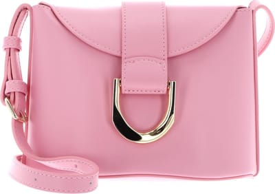 SEIDENFELT MANUFAKTUR Schoudertas Tolita Bucket Crossbody Bag Bubble Gum / Gold Roze