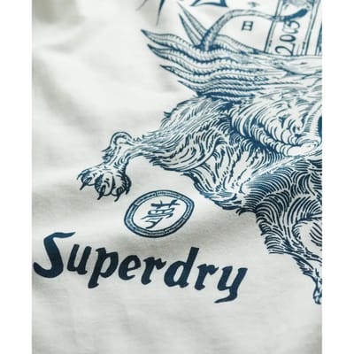 Superdry - Tokyo Narrative Losse T-shirt - Heren - T-shirts