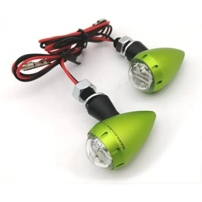 Paar motorfiets LED-knipperlichten Barracuda S-Led B-Lux
