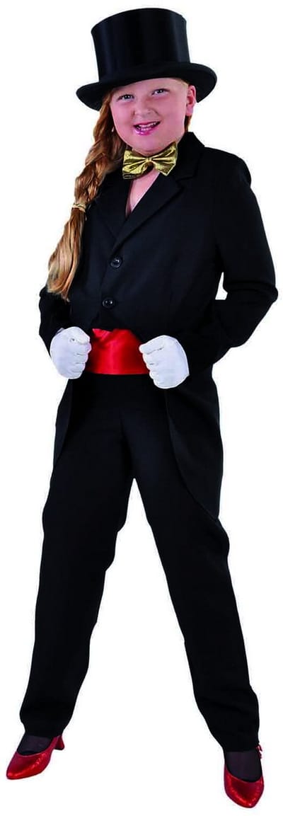 Zwarte kinder slipjas Jessy