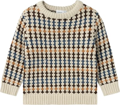 Name it trui jongens - beige - NMMopalse - maat 110