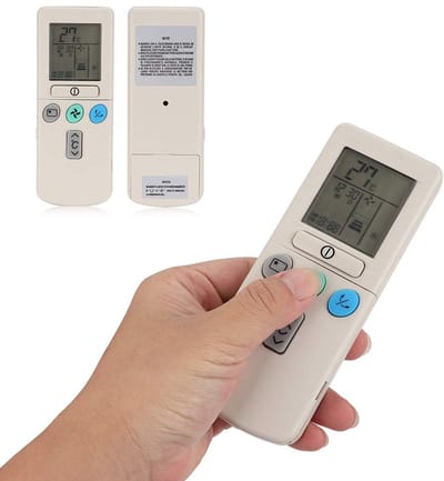 Dailygoody - Afstandsbediening - Airconditioning - Vervanging afstandsbediening - Compact formaat - Hitachi modellen - Geschikt voor diverse Hitachi a
