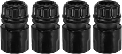 Hose Repair Connector Extender 1/2" - 4 Stuks Levensduur Verlengende Tuinslang Reparatie, Lekvrije Verbindingen en Duurzaam Ontwerp