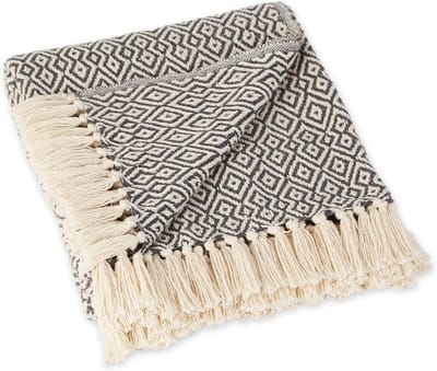Zachte Plaid Deken 'Mineral' Kleur voor Bank en Bed - Comfortabel Woonaccessoire