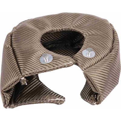 Turbo Deken Hitte Schild Afdekking Barrière Turbo Lader Afdekking Wrap voor T3 Turboladers wit