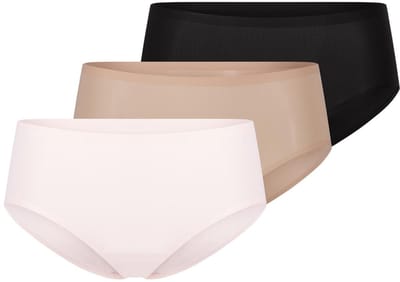 Chantelle Dames shorts slip 3 pack Soft Stretch