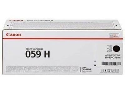 Canon 059 H - Hoge capaciteit - zwart - origineel - tonercartridge - voor i-SENSYS LBP852Cx;Satera LBP851C;LBP852Ci