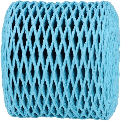 Corde en Papier Raphia 218 Yards 2mm Épaisseur Ruban Raphia DIY Ficelle Raphia pour Crochet Artisanat black