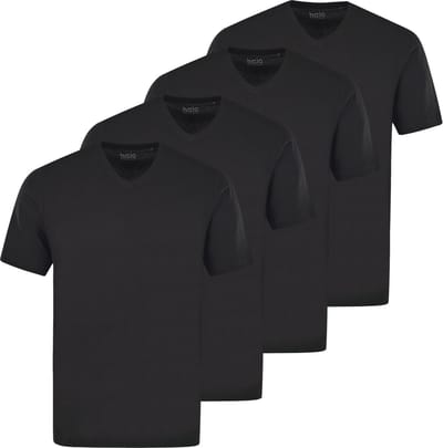 hajo T-shirt Verpakking van 4