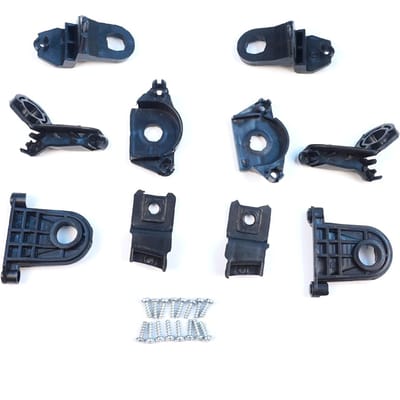BHL530+BHL531 Koplamphouder Montage Reparatiebeugel Lipjes Set Linker Rechterkant voor Seat Leon MK3 5F 2012-2020 5F0998225 5F0998226