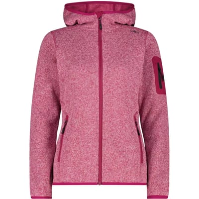 Dames fleece met capuchon CMP