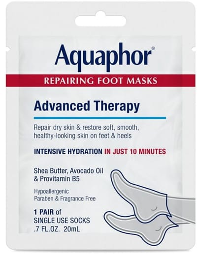 Aquaphor Advanced Therapy Repairing Foot Mask – Intensief Hydraterend & Herstellend Voetmasker