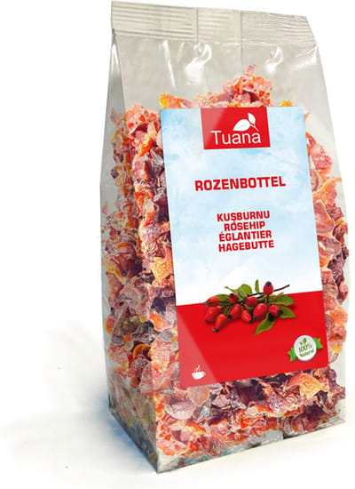 Tuana Kruiden - Rozenbottel Gesneden 120 G - Kuşburnu Kırık - 120 Gram - TUTHEE071