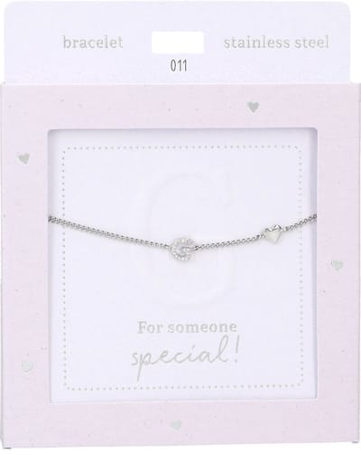 Depesche - Armband "Heart of Gold" - mot. 011 - G - silver