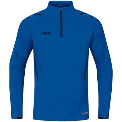 Jako - Ziptop Challenge - Blauwe Longsleeve Kids-128