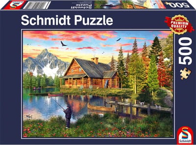 Schmidt Vissen bij het meer, 500 stukjes - Puzzel - 10+