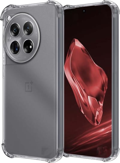 Hoesje - Geschikt voor OnePlus 12 - Sterk & Shockproof - Siliconen Case - Back Cover - Telefoon Hoes Shock Proof - Transparant