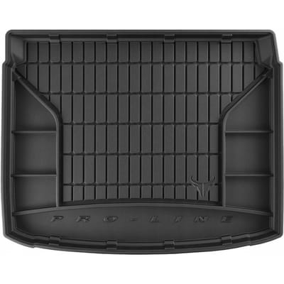FROGUM ComfortLine – Kofferbakmat – Perfecte pasvorm – Hoge rand – Organizerfunctie (SEAT Altea 2004-2015)