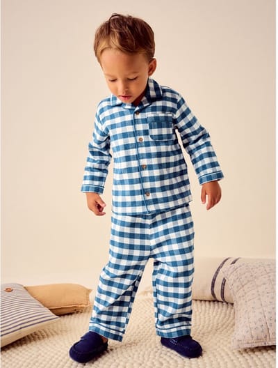Next - Jongens - Pyjama met knopen - Blauw