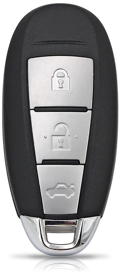 XEOD Autosleutelbehuizing - sleutelbehuizing auto - sleutel - Autosleutel / Geschikt voor Suzuki Swift, Vitara & SX4 3 knops smartkey