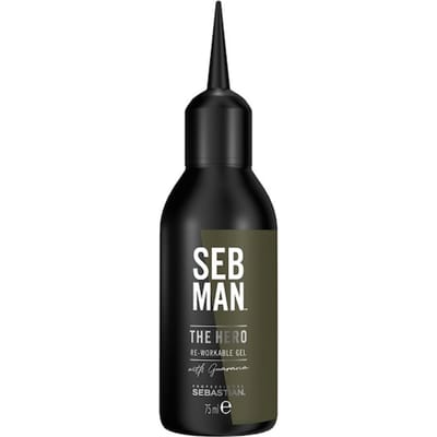 Sebastian Professional SebMan The Hero Reworkable Liquid Gel Haargel Heren 75 ml