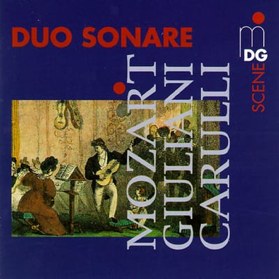 Duo Sonare - Duo Sonare On Historical Guitars (Mozart, Giuliani, Carulli) (CD)