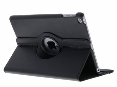 360° Draaibare Bookcase voor de Apple iPad 6 (2018) 9.7 inch / iPad 5 (2017) 9.7 inch - Zwart