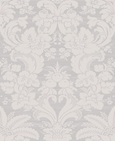 Laura Ashley Martigues Behang - Bloemen - 10mx52cm - Grijs