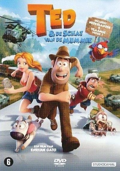 Ted En De Schat Van De Mummie (DVD)