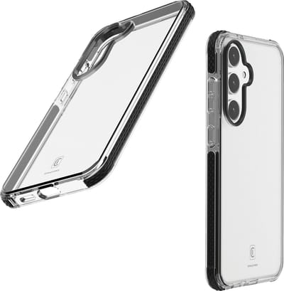 Cellularline Ultra Beschermend Hoesje - Geschikt voor Samsung Galaxy A36 - IDS Technologie & Microban & Shockproof - Transparant