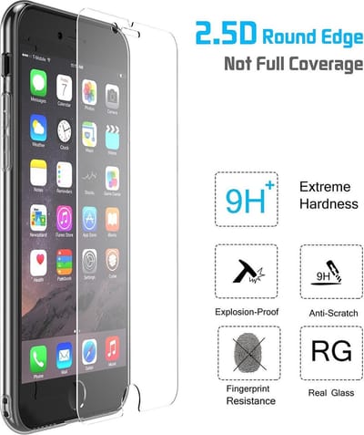 Screenprotector - Geschikt voor Apple iPhone 7 / 8 Tempered Glass 2,5D 9H (Gehard Glas)