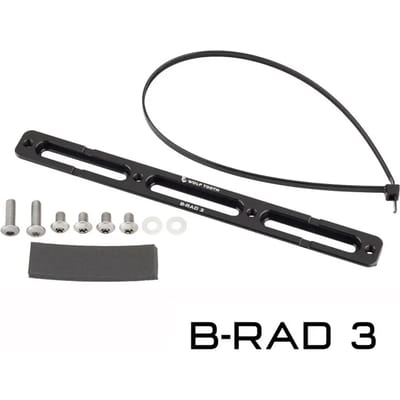 Wolf Tooth B-rad 3 Flessenhouderadapter Zwart
