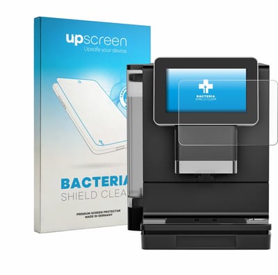 upscreen - Screenprotector voor Nivona NIVO 9101 / 9103 - Folie Beschermfolie transparant antibacterieel