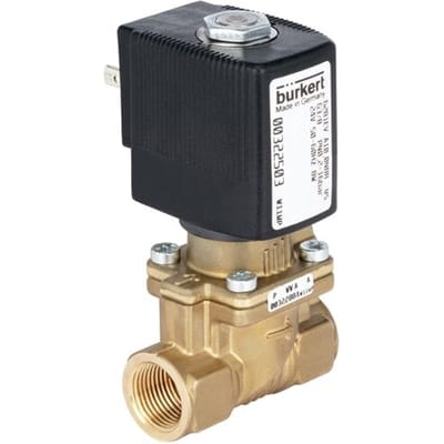 Magneetventiel G3/8'' NC Messing NBR 0.2-16bar/3-232psi 24VAC Anti-Waterslag 6281 322503