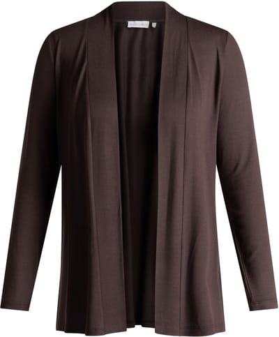 BASE LEVEL Yayla Long Vest - Brown - maat 36