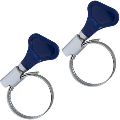 Dailygoods- Slangklemmen Set van 2 - Klembereik 20-32 mm