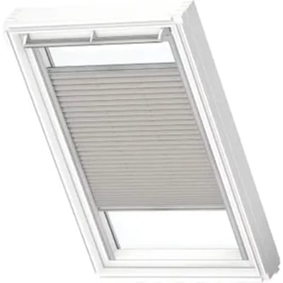 Velux Manueel Lichtdoorlatend Plisségordijn Fhl M04 1284s Grijs