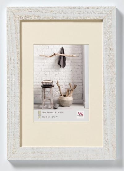 Walther Home - Houten lijst - Fotoformaat 20x30 cm - Polair Wit