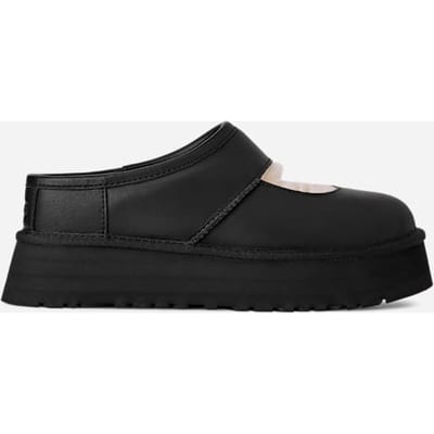 UGG® Bea Leather Mary Jane in Black, Maat 38, Leder