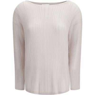 Allude Witte Kasjmier Sweater