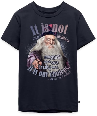 Harry Potter Albus Dumbledore Citaten Premium T-Shirt Tiener